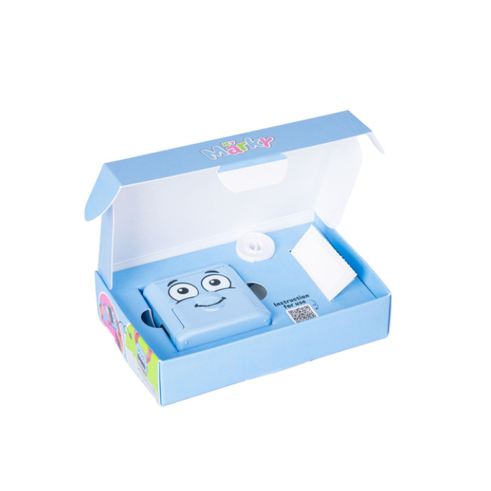 Textielstempel Colop Marky personaliseerbaar blauw