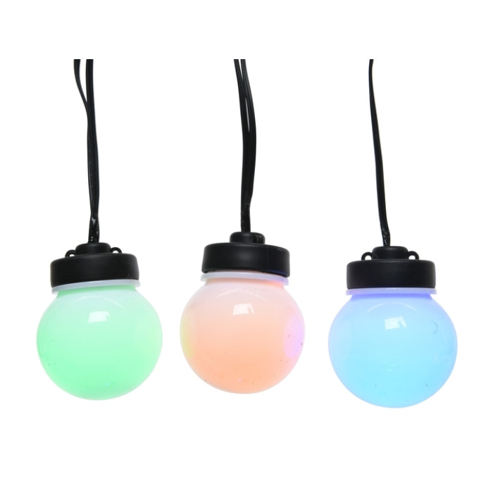 Partylight Lumineo led outdoor 20 bollen 950cm assorti