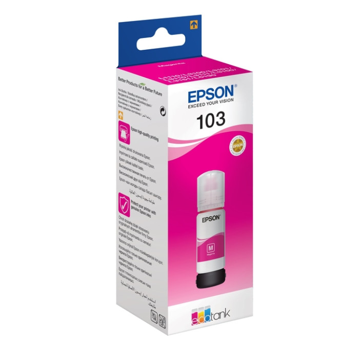 Navulinkt Epson 103 T00S34A rood