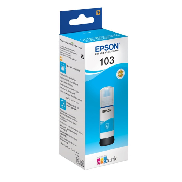 Navulinkt Epson 103 T00S24A blauw