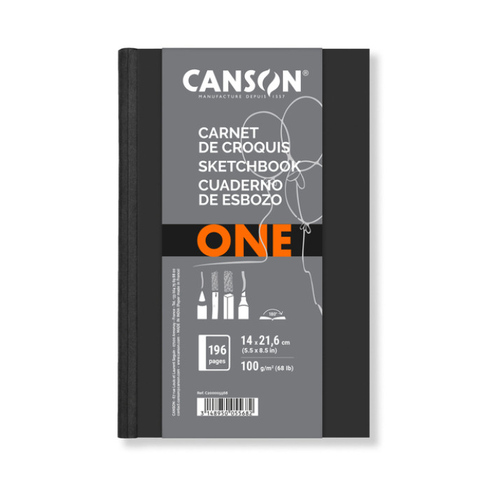 Tekenboek Canson Art Dummy 140x216mm 100gr 100vel