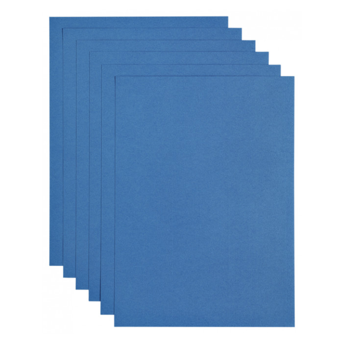 Kopieerpapier Papicolor A4 200gr 6vel royal blue