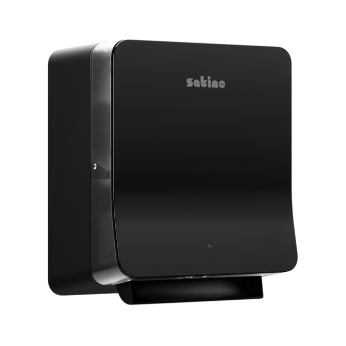 Handdoekroldispenser Satino SYS1 Hyginity sensor zwart 333421