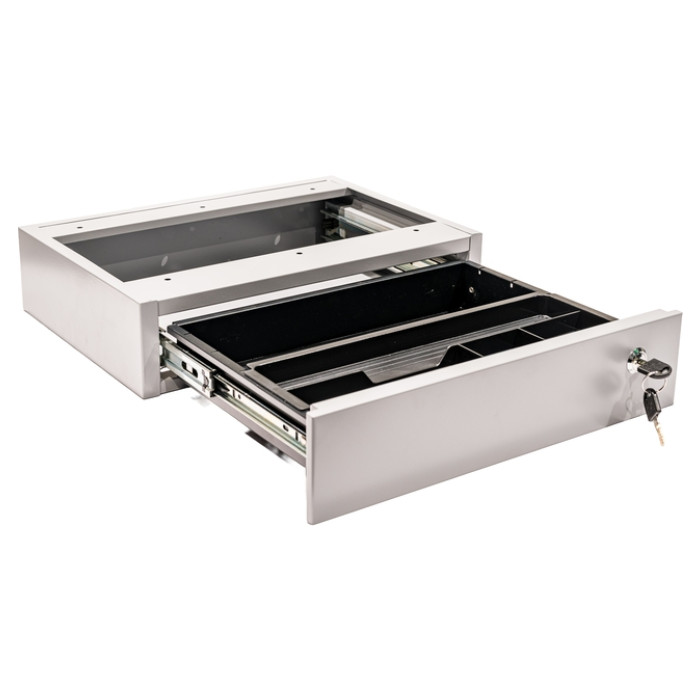 Persoonlijke lade Euroseats 295x390x90mm grijs