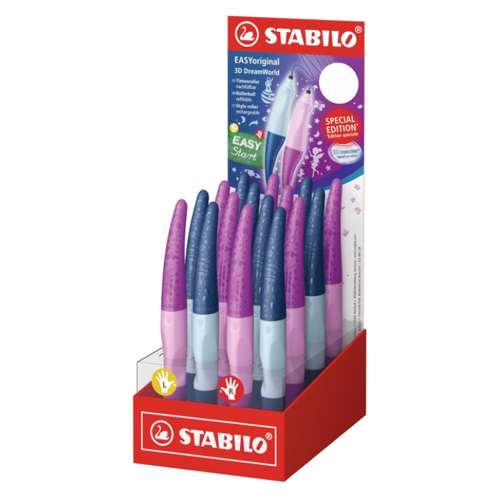 Rollerpen STABILO Easyoriginal 3D DreamWorld medium assorti