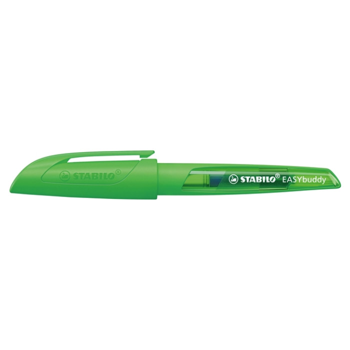 Vulpen STABILO Easybuddy medium neon groen blister à 1 stuk