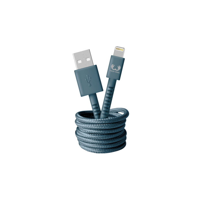 Cable Fresh n Rebel USB - Apple Lightn  2.0m Dive Blue