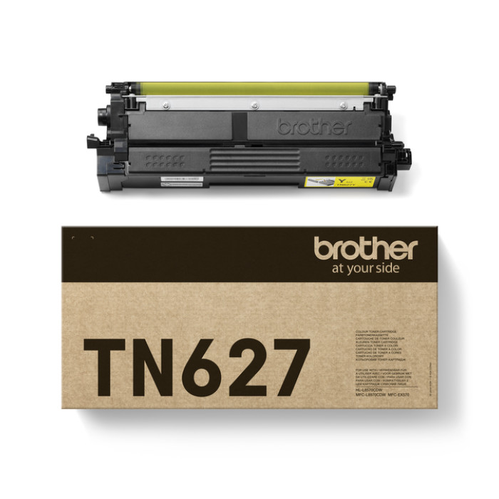 Toner Brother TN-627Y geel