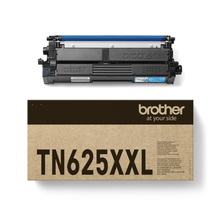 Toner Brother TN-625XXLC blauw
