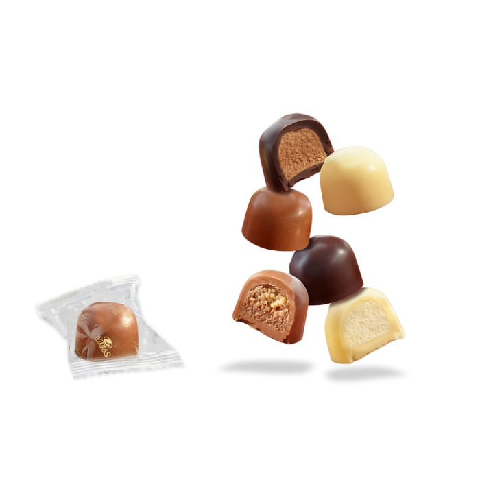 Pralines Ovidias premium Belgian mix doos 138 stuks