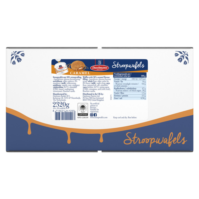 Stroopwafel Daelmans toefzak 290 gram