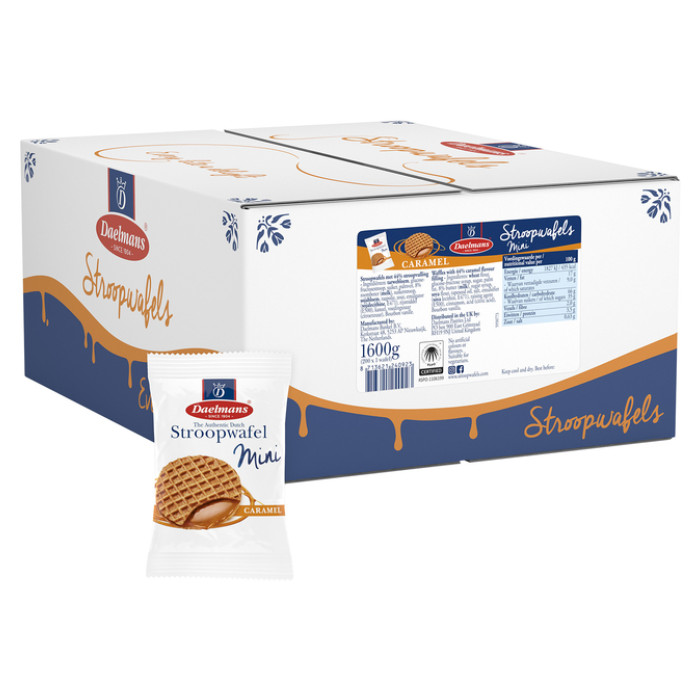 Stroopwafel Daelmans mini 200 stuks