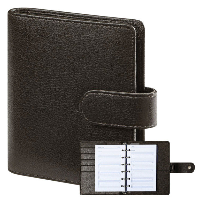 Organizer Kalpa Pocket inclusief agenda 2026-2027 7dagen/2pagina's keta bruin