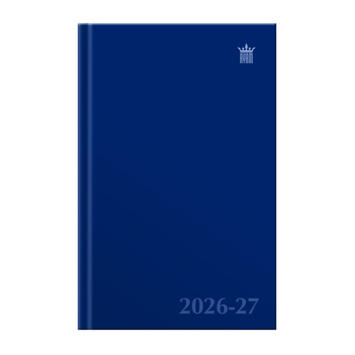 Schoolagenda 2026-2027 Ryam Studie Uni 7dagen/2pagina's donkerblauw