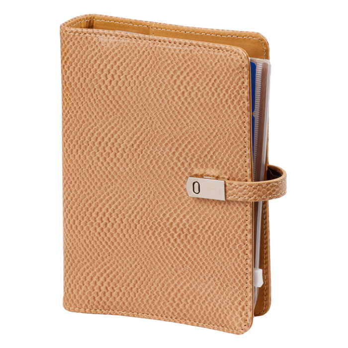 Organizer Kalpa Personal inclusief agenda 2026-2027 7dagen/2pagina's slangenprint bruin