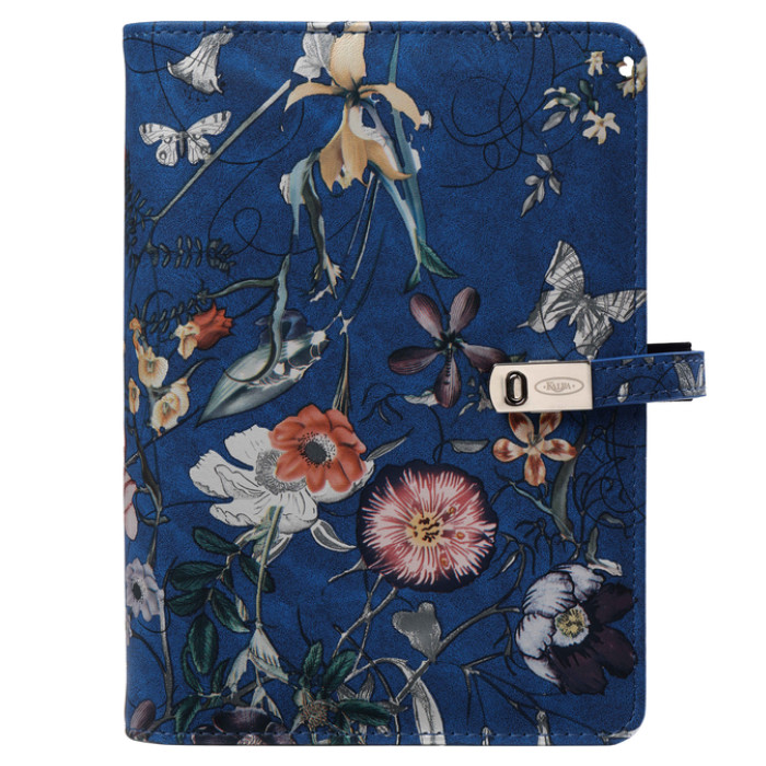 Organizer Kalpa Personal inclusief agenda 2026/27 7dagen/2pagina's bloemenzee blauw