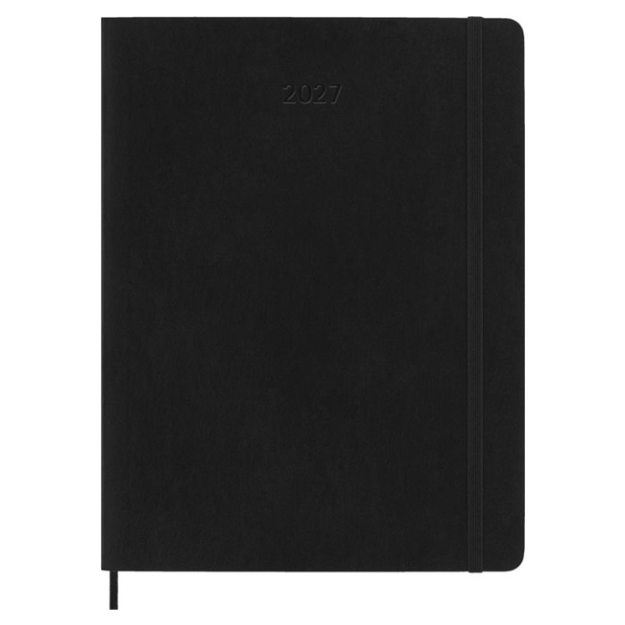 Agenda 2027 Moleskine 12M Planner Weekly 7dagen/1pagina xl sc black