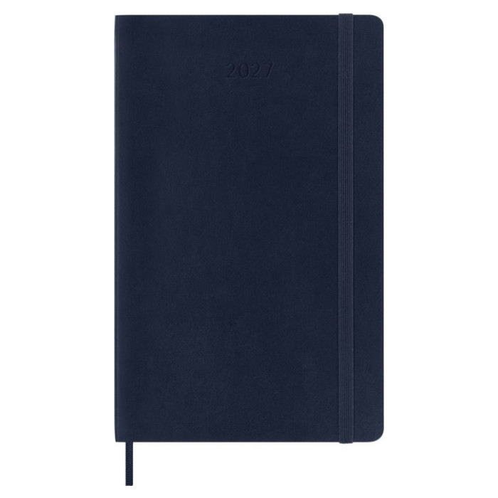Agenda 2027 Moleskine 12M Planner Weekly 7dagen/1pagina large sc sapphire blue