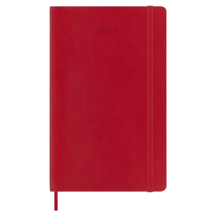 Agenda 2027 Moleskine 12M Planner Weekly 7dagen/1pagina large sc scarlet red