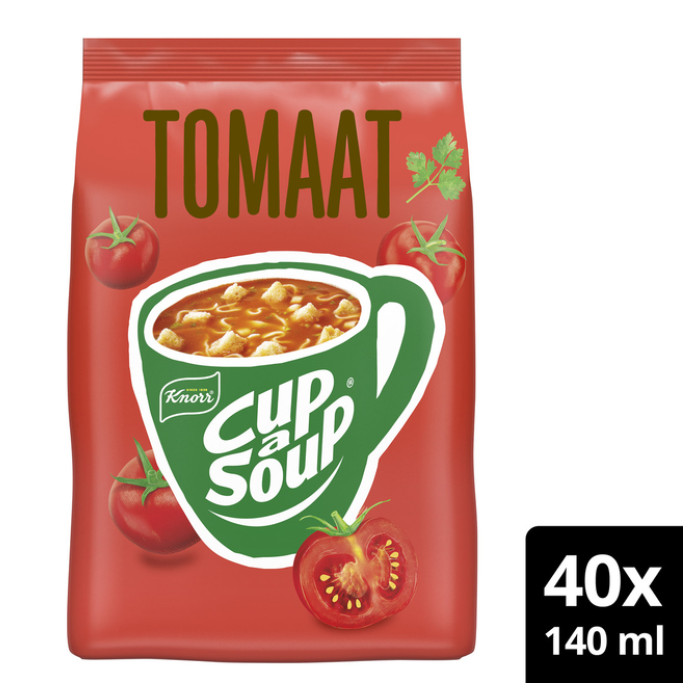 Cup-a-Soup Knorr machinezak tomaat 140ml