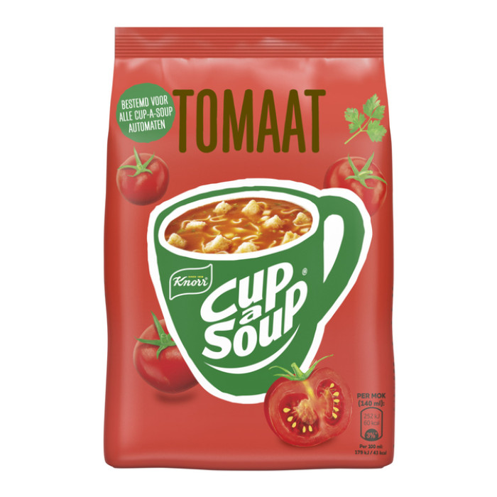 Cup-a-Soup Knorr machinezak tomaat 140ml
