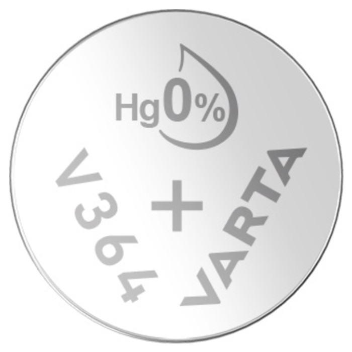 Batterij VARTA knoopcel 1x V364/SR60 zilver
