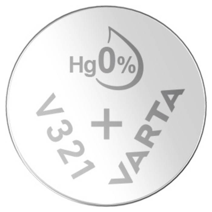 Batterij VARTA knoopcel 1x V321/SR65 zilver
