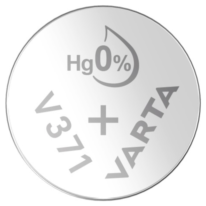 Batterij VARTA knoopcel 1x V371/SR69 zilver