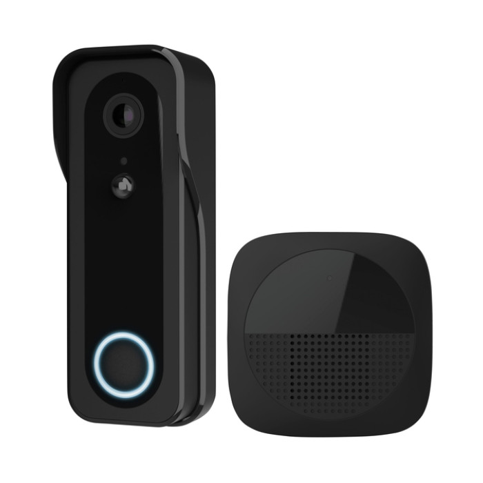 Deurbelcamera Trust DOORCAM-3000B Wi-Fi zwart