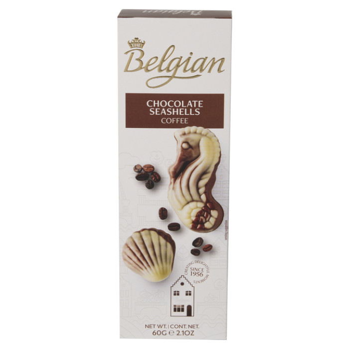Chocolade The Belgian zeevruchten koffie 60 gram