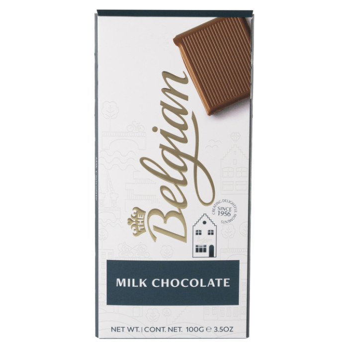 Chocolade The Belgian melk reep 100 gram