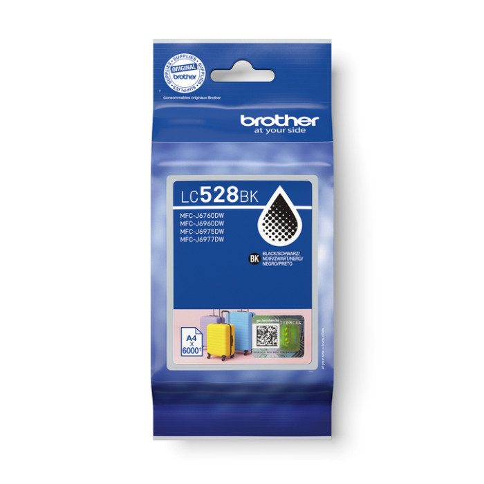 Inktcartridge Brother LC-528BK zwart