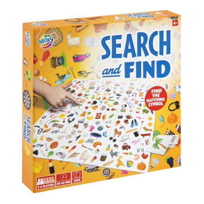 Bordspel Moxy Zoek en vind 30x60cm