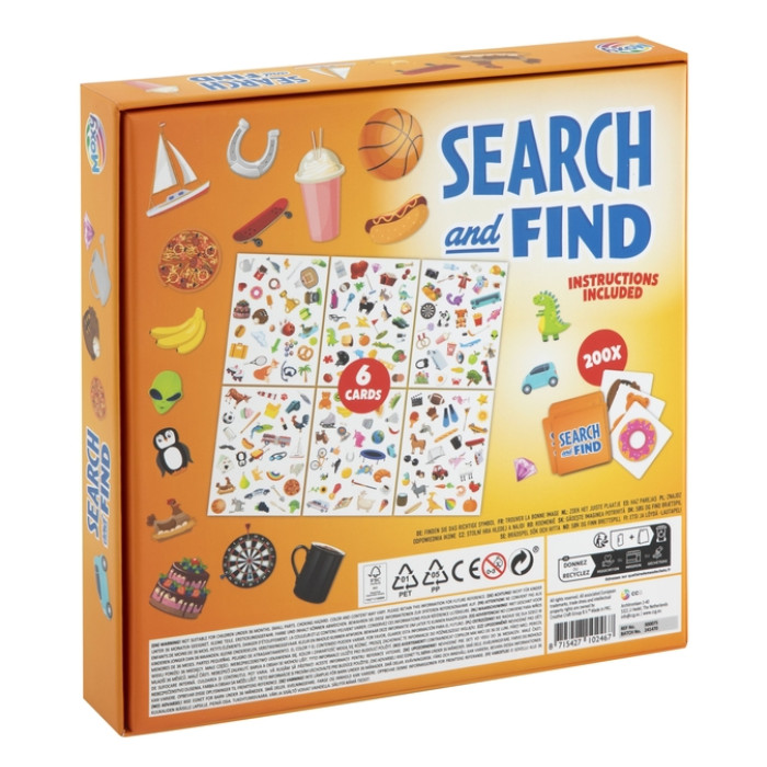 Bordspel Moxy Zoek en vind 30x60cm