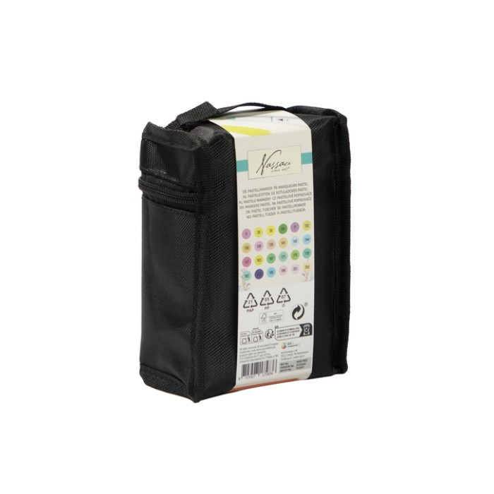 Pastelmarkers Nassau set à 24 kleuren