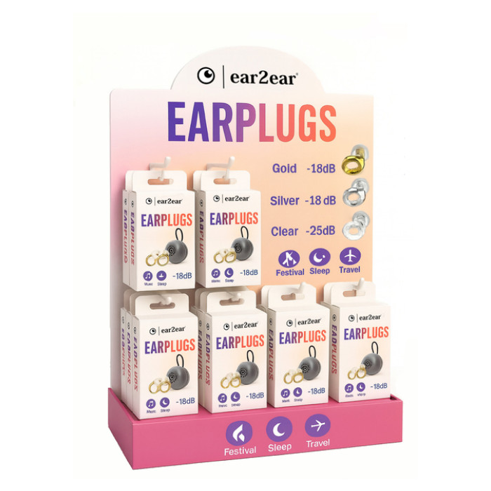 Earplug ear2ear 18DB en 26DB ass