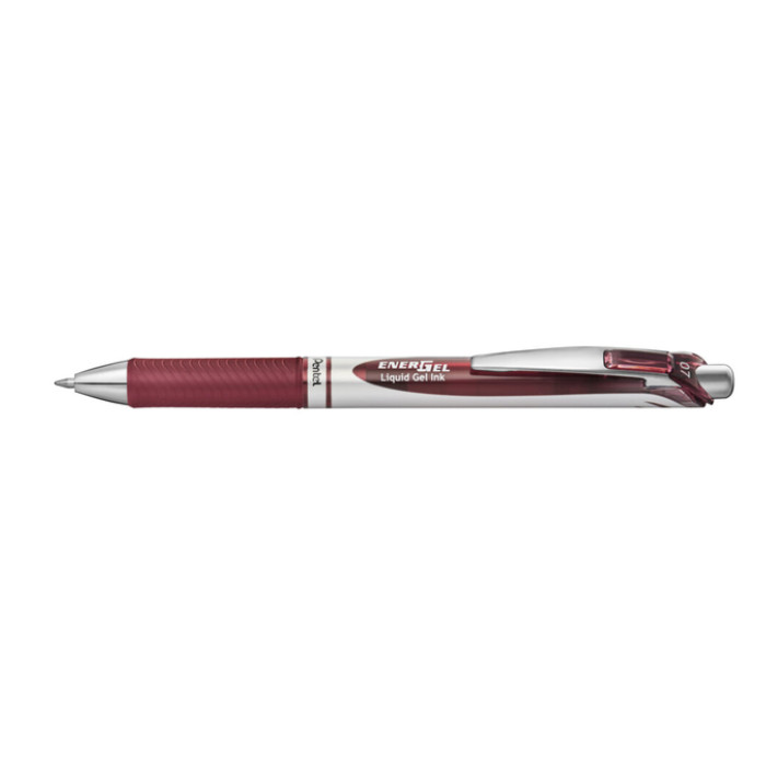Gelschrijver Pentel BL77 Energel medium bordeaux