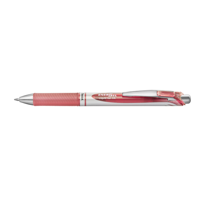 Gelschrijver Pentel BL77 Energel medium koraalroze