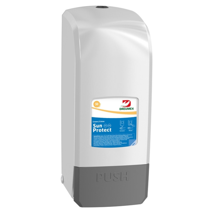 Zonnebrandcrèmedispenser Dreumex Sun Protect wit