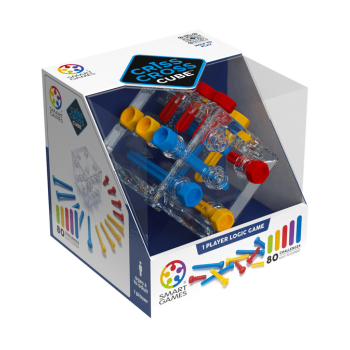 Display 6 st: Criss Cross Cube Puzzler (80 oprcht)