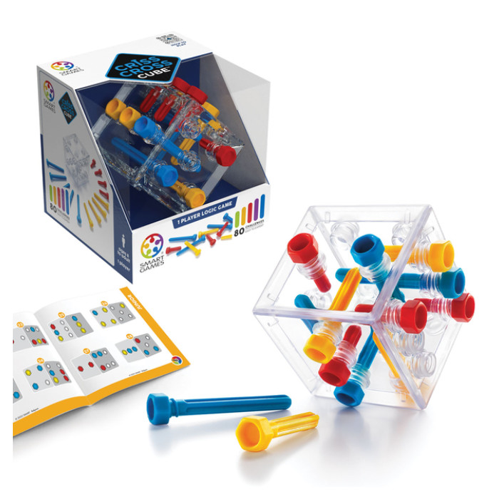 Display 6 st: Criss Cross Cube Puzzler (80 oprcht)