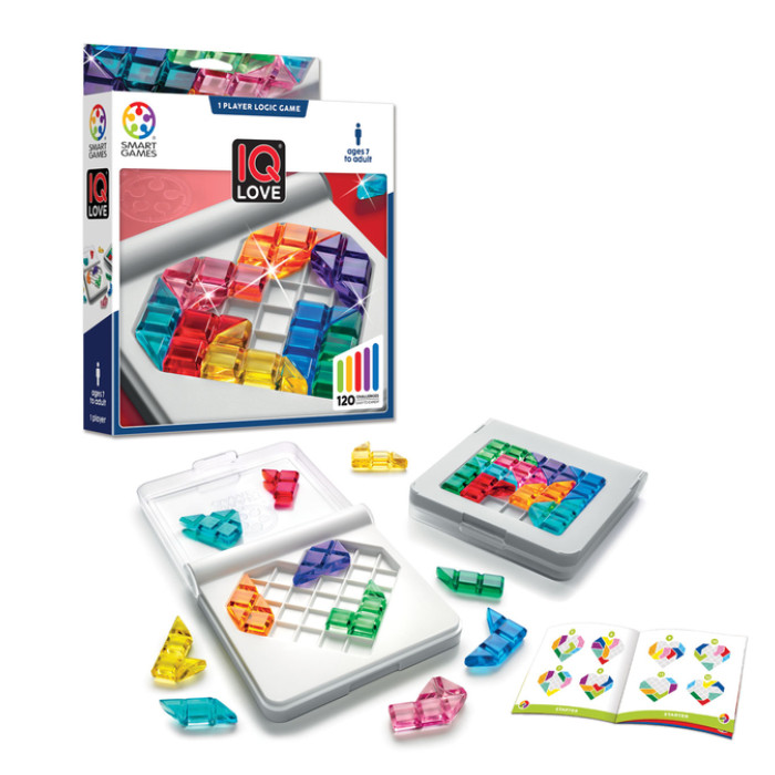 Display 8 st:IQ Love (120 opdrachten)