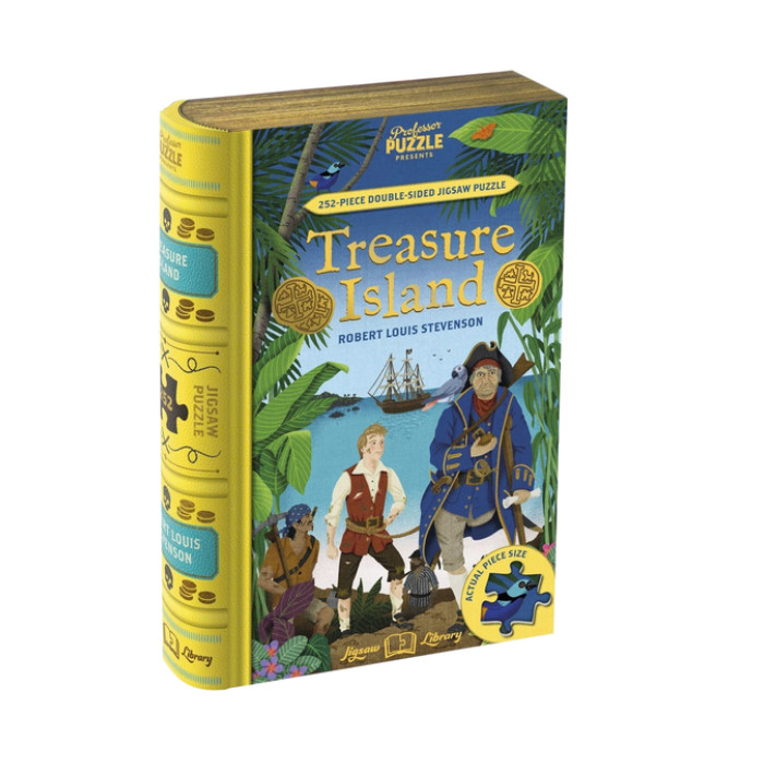 Puzzel Treasure Island Double sided 250pc