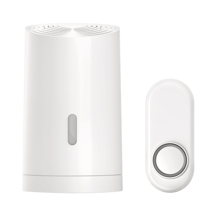 Draadloze deurbelset KlikAanKlikUit ACDB-9000AC wit