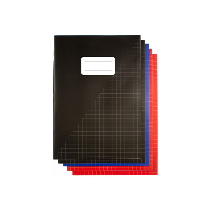 Schrift Kangaro A4 ruit 10mm 160 pagina's 60gr assorti pak  à 5 stuks