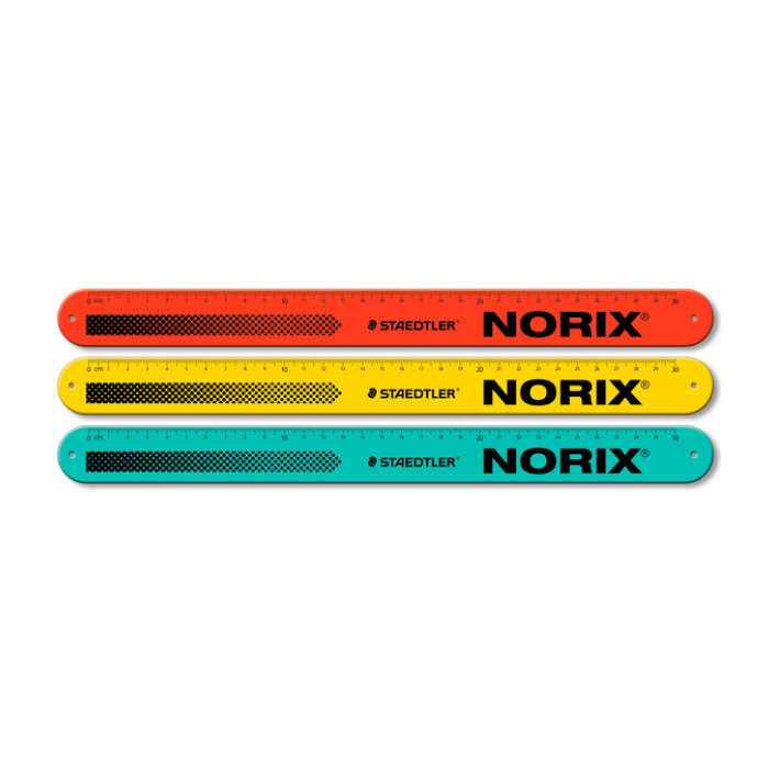 Kliklinaal Staedtler Norix 30cm assorti