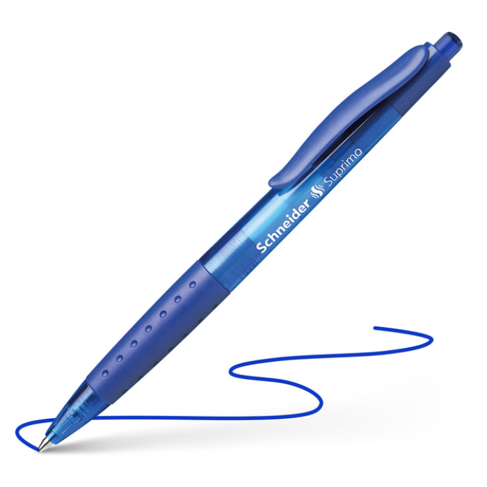 Balpen Schneider Suprimo medium blauw