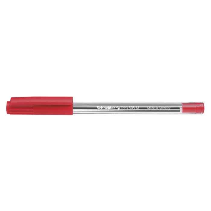 Balpen Schneider Tops 505 medium rood