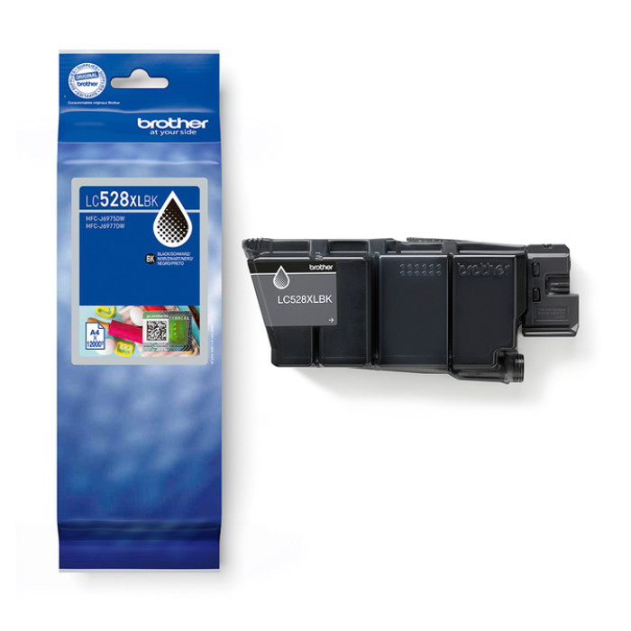 Inktcartridge Brother LC-528XLBK zwart
