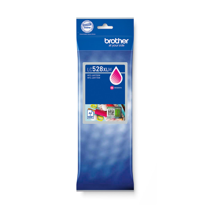 Inktcartridge Brother LC-528XLM rood